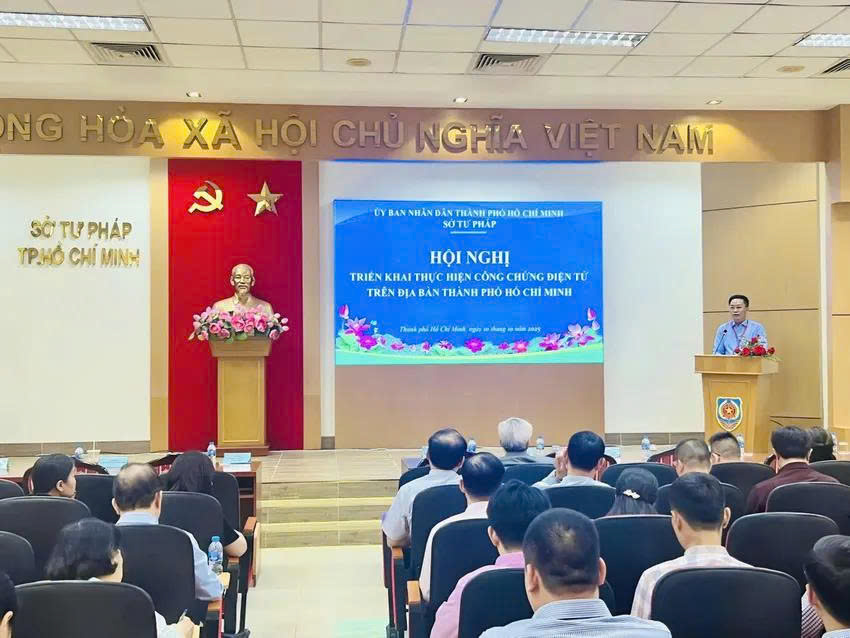 Công chứng điện tử: Bước đột phá trong chuyển đổi số tại TP.HCM